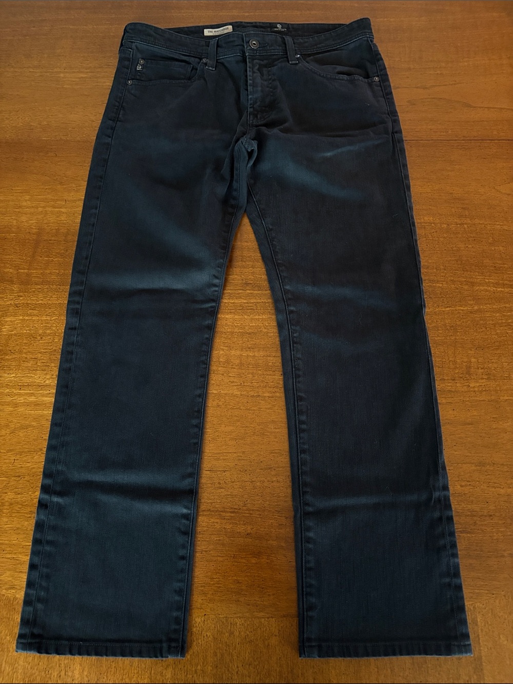 AG Adriano Goldschmied Men's Bootcut Jeans in Dark Blue
